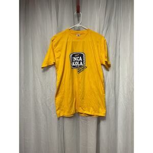 Inca Cola Soft Drink Shirt Size Medium/Small Llama Peru